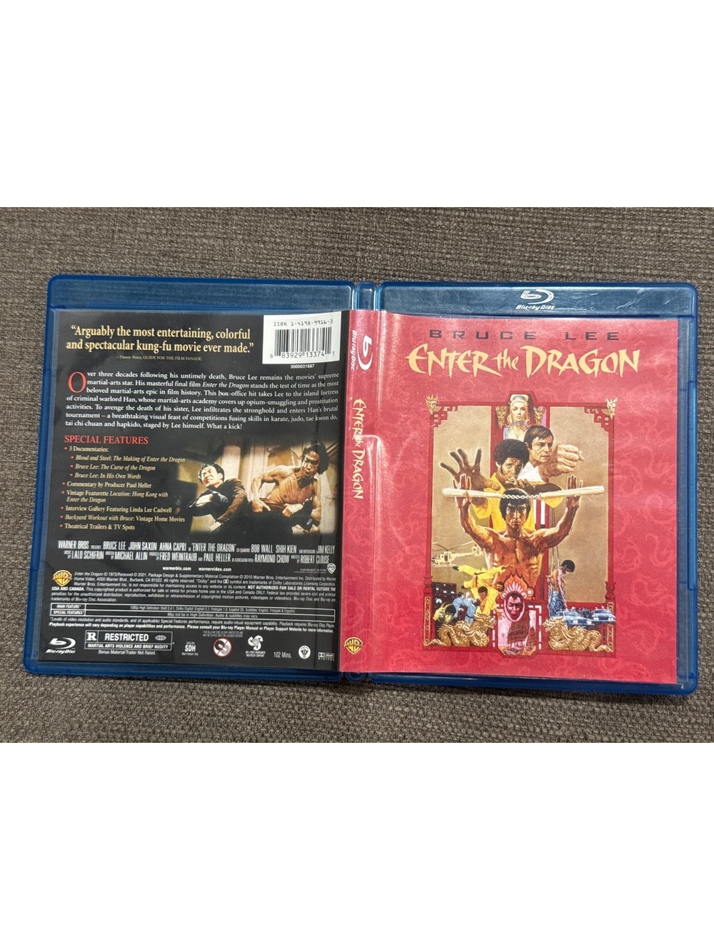 Enter the Dragon (Blu-ray Disc, 2001)